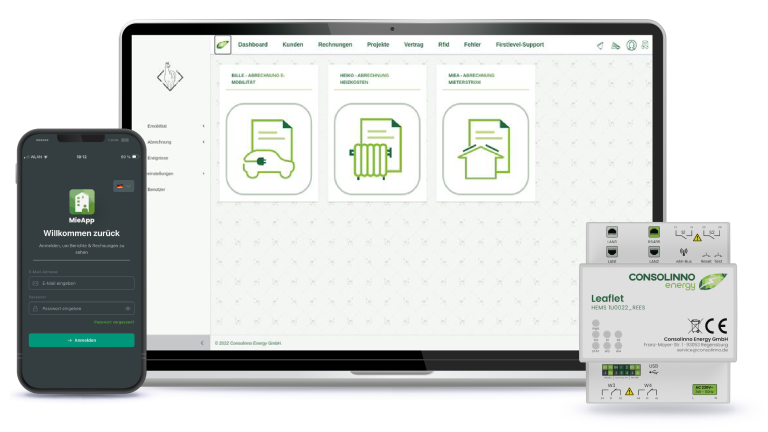 Digital verwaltetes Energiequartier mit REES Dashboard und MieApp